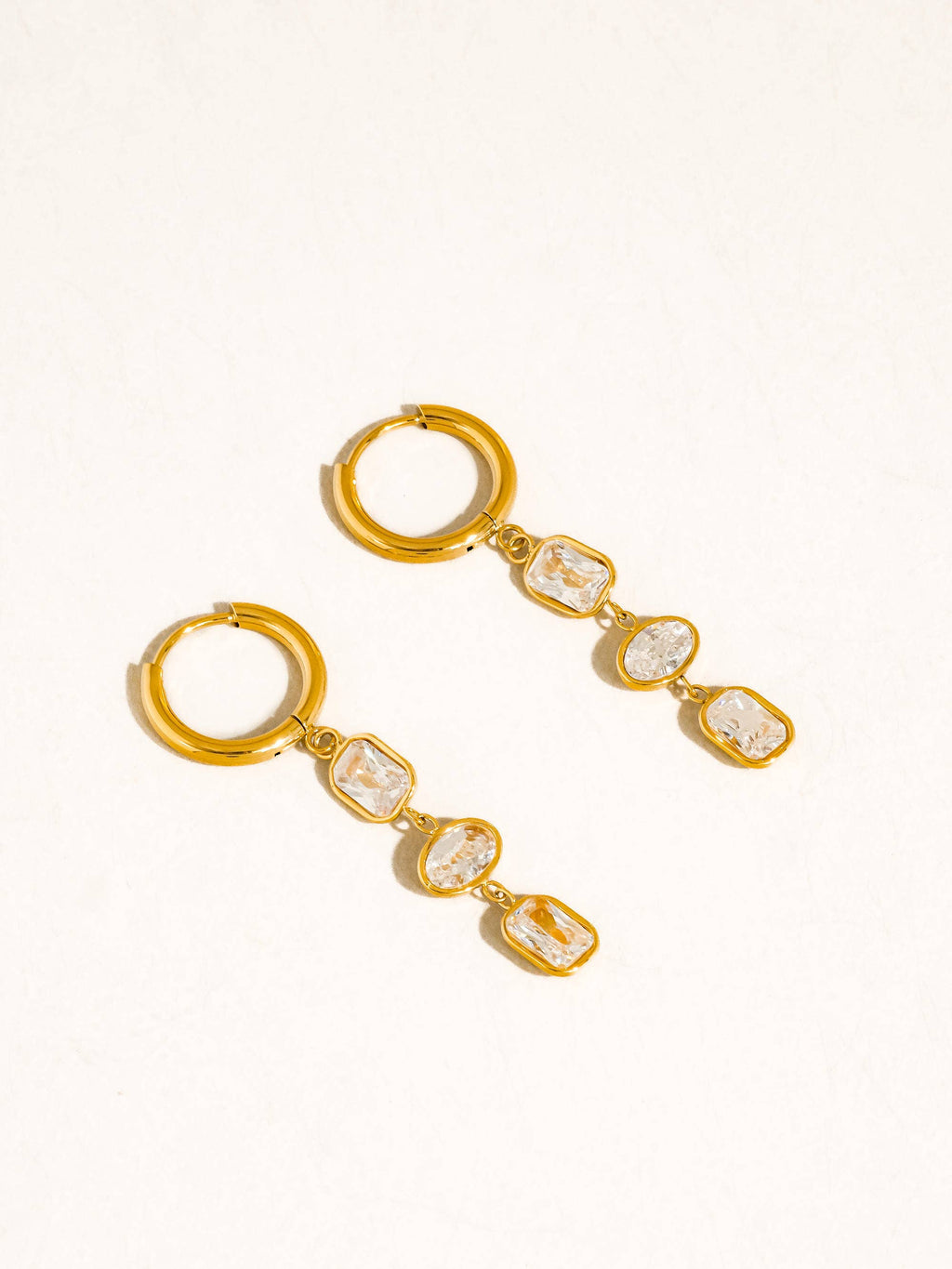 Triple Drop Earrings