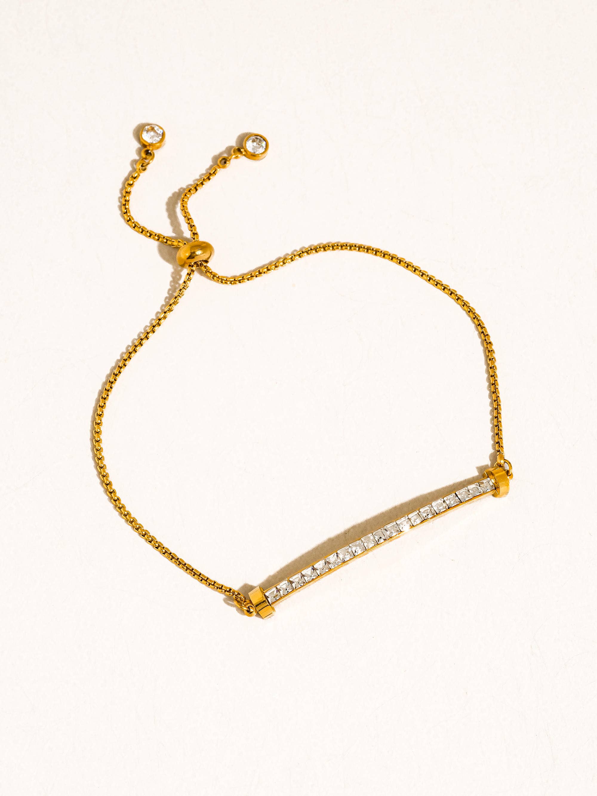 Adjustable Bar Bracelet