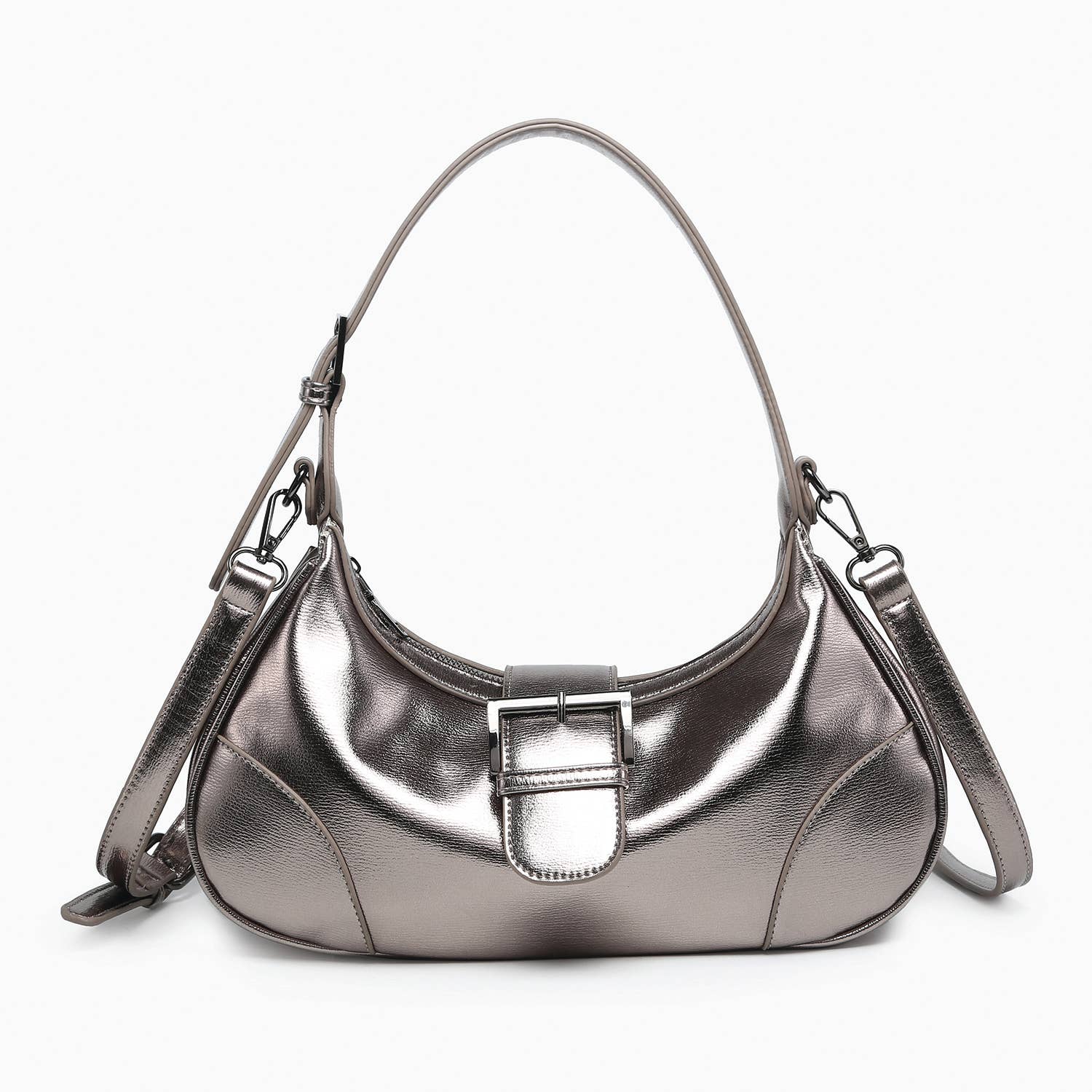 Madrid Buckle Shoulder Bag – Crossbody Style