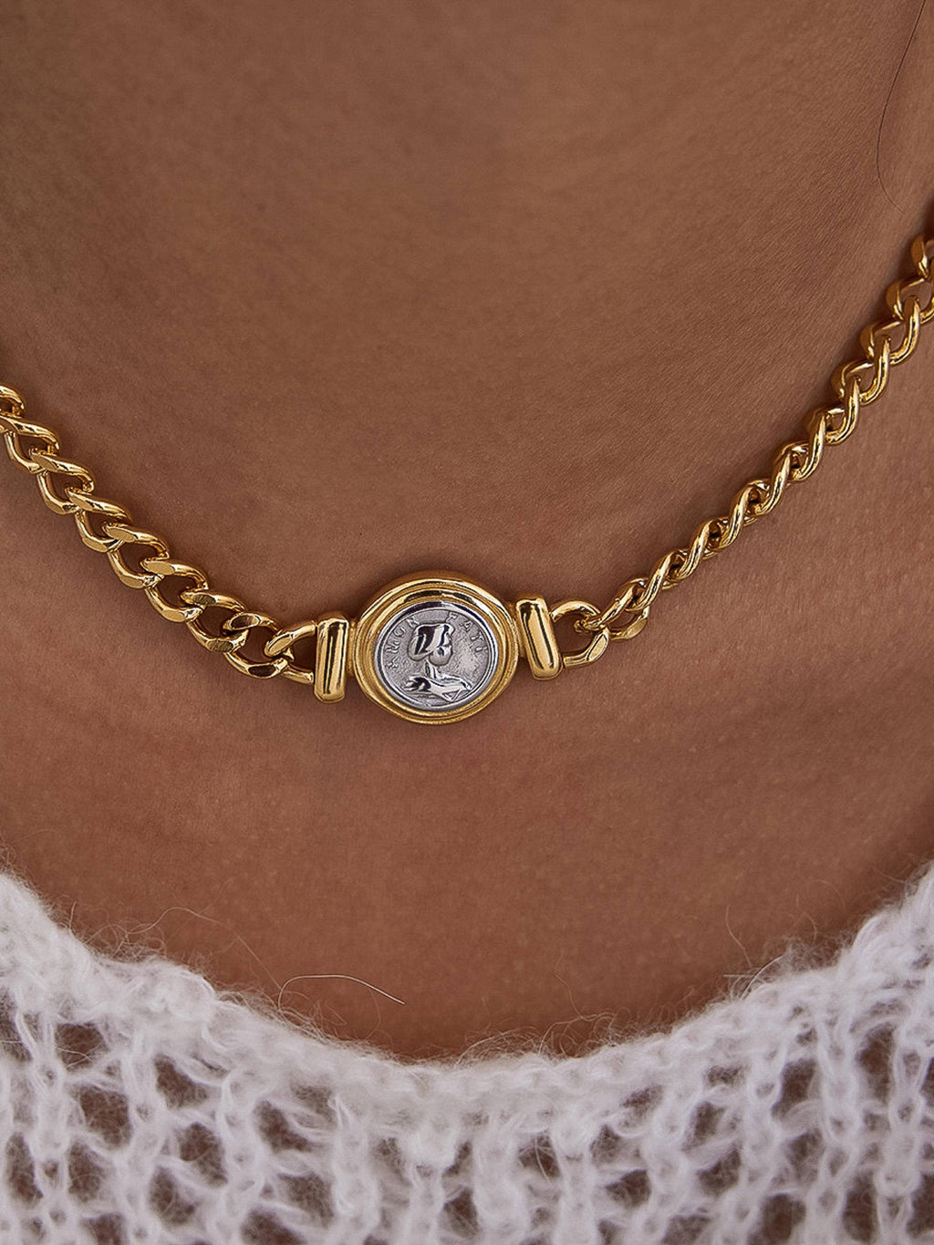 Coin Pendant Necklace