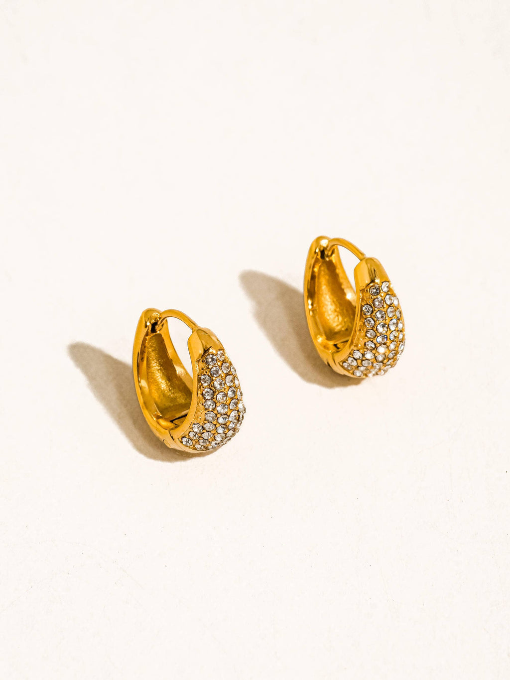Crystal Teardrop Earrings