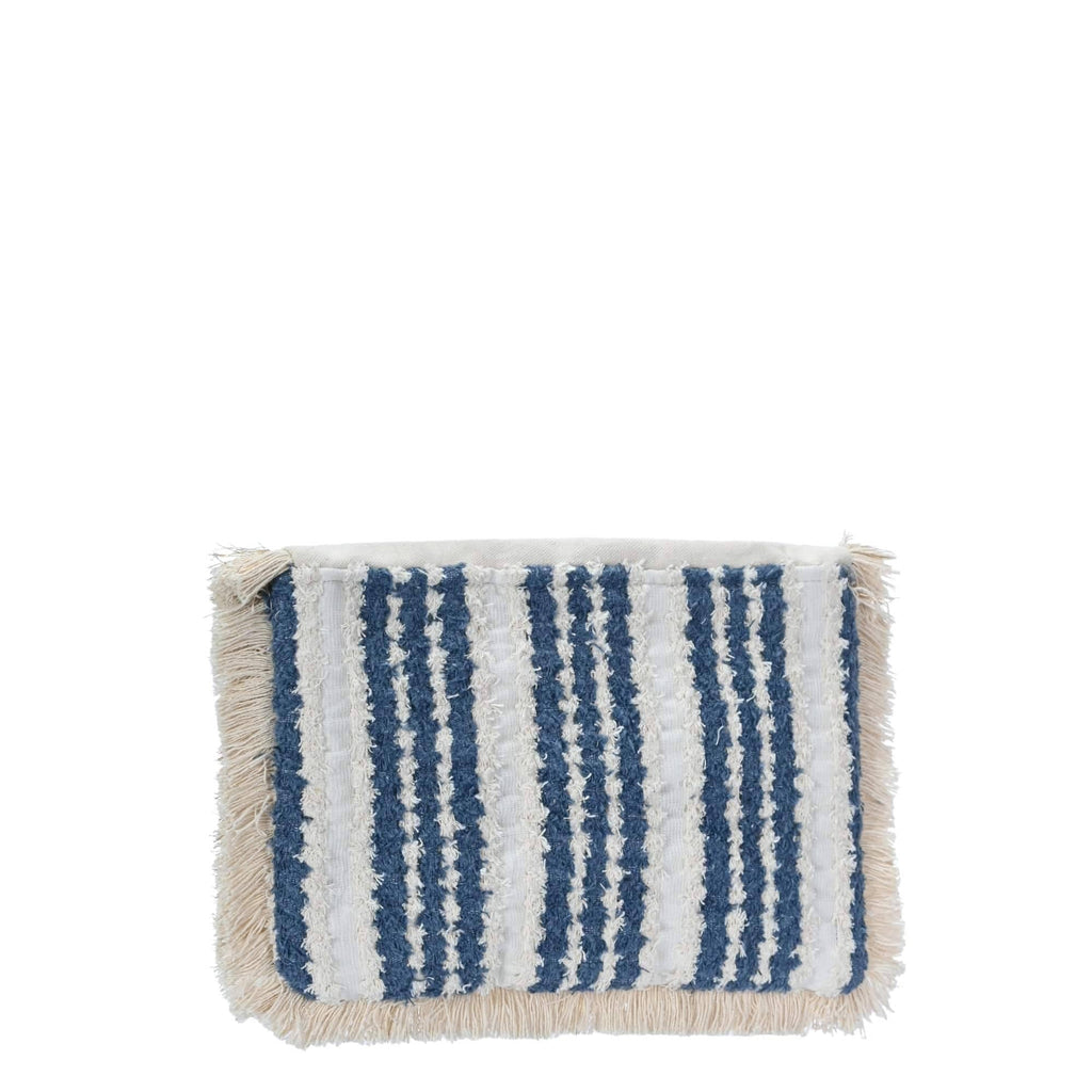 Shells & Beaded Fringe Clutch