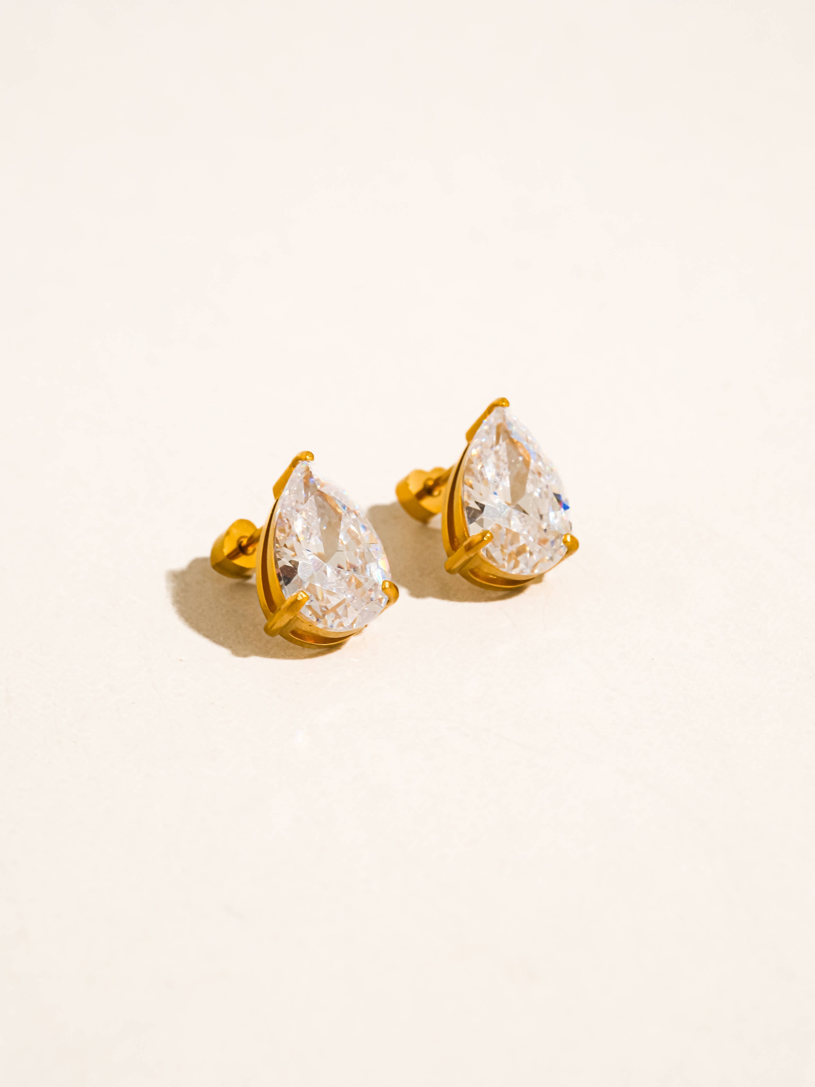 Flat Back Earrings