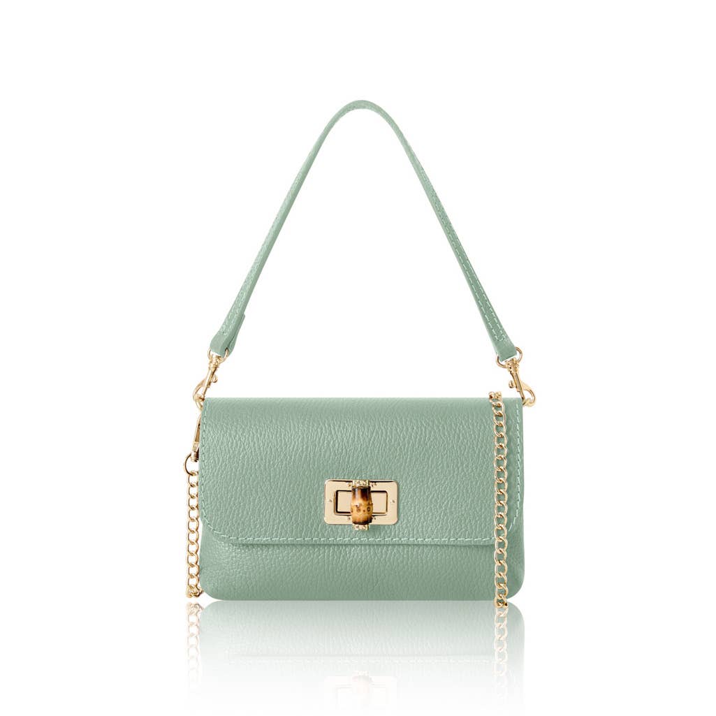 Italian Genuine Leather Shoulder + Crossbody Bag