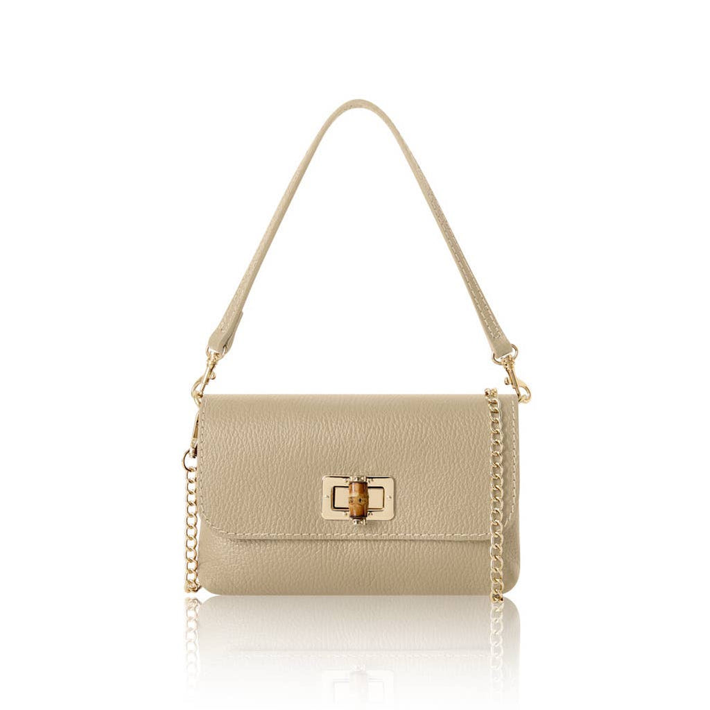 Italian Genuine Leather Shoulder + Crossbody Bag
